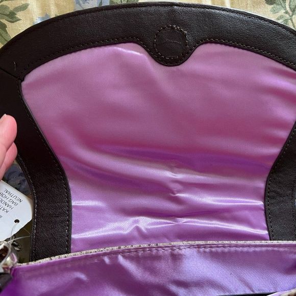 New - Chico's Reptile Print Off White/Tan Handbag - Picture 6 of 6